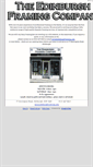 Mobile Screenshot of edinburghframing.com